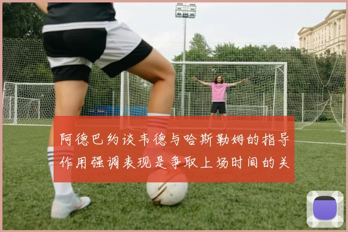 阿德巴约谈韦德与哈斯勒姆的指导作用强调表现是争取上场时间的关键
